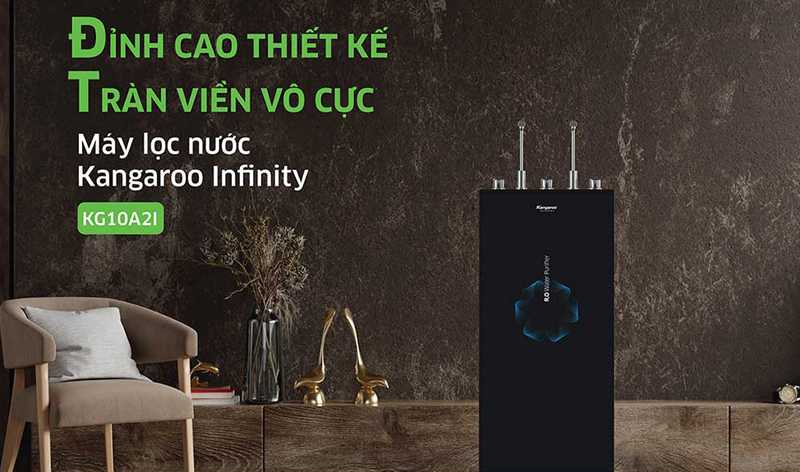 Máy lọc nước nóng lạnh Kangaroo KG10A2I - Hàng chính hãng