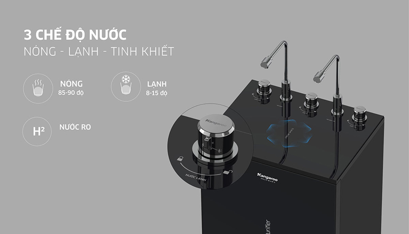 Máy lọc nước nóng lạnh Kangaroo KG10A2I - Hàng chính hãng