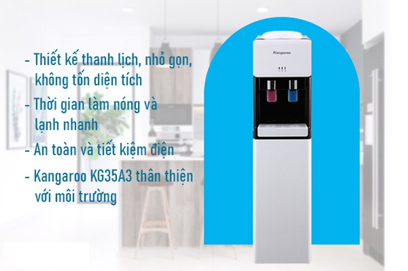 Cây nước nóng lạnh Kangaroo KG53A3 - Hàng chính hãng