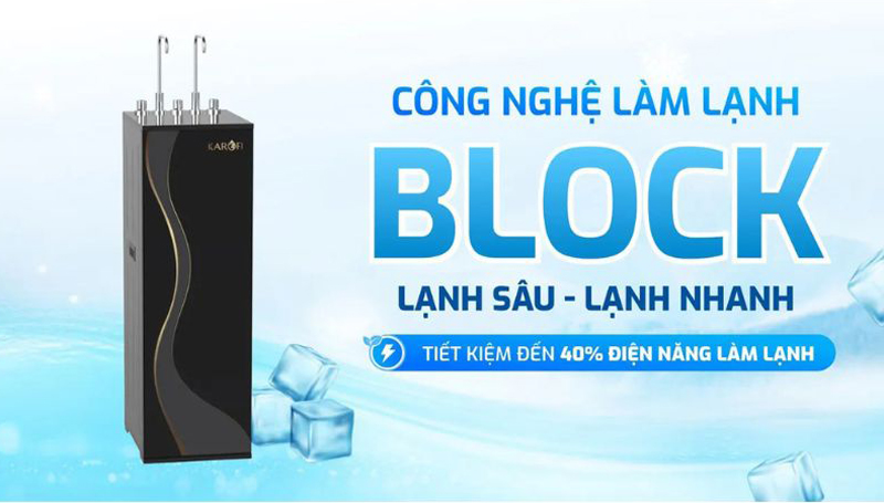 Máy lọc nước nóng lạnh Karofi KAD-D66S PRO - Hàng chính hãng