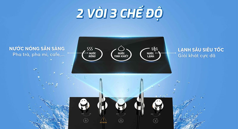 Máy lọc nước nóng lạnh Karofi KAD-L56 - Hàng chính hãng