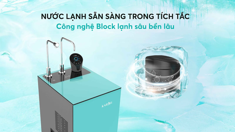 Máy lọc nước nóng lạnh Karofi KAD-N91 - Hàng chính hãng