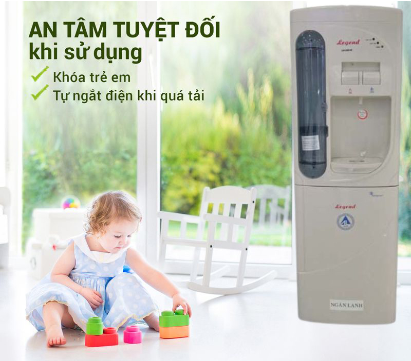 Máy lọc nước nóng lạnh Lengend G2-TARGET - Hàng chính hãng