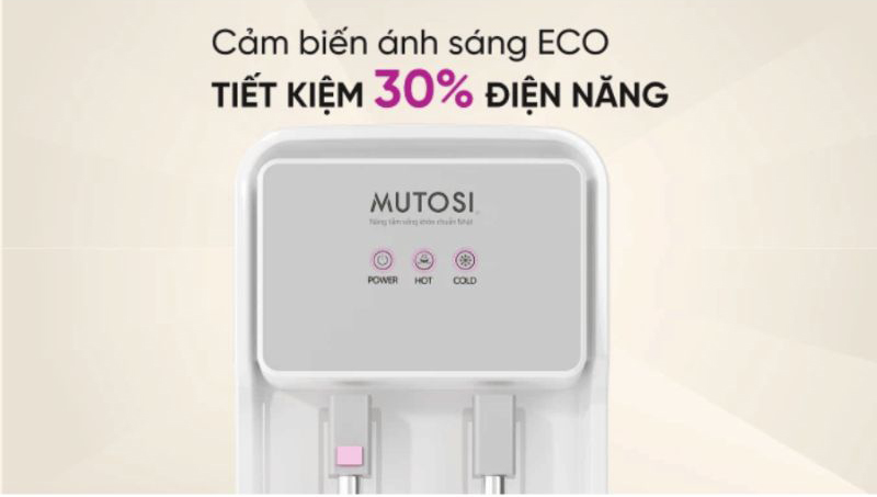Máy lọc nước nóng lạnh Mutosi MD-710ECO - Hàng chính hãng