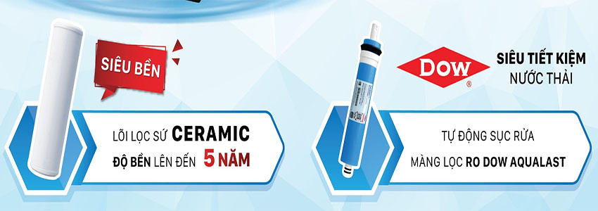 Máy lọc nước nóng nguội lạnh Daikiosan DSW-33708H - Hàng chính hãng