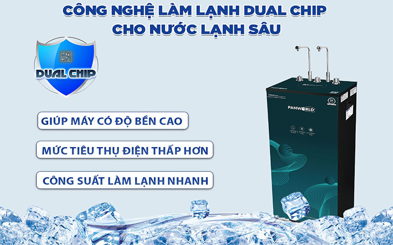 Máy lọc nước nóng lạnh nguội Panworld PW-9204 - Hàng chính hãng