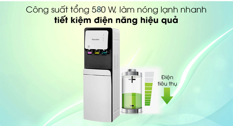 Máy lọc nước nóng lạnh nguội RO Panakio PRO-313LB-08 - Hàng chính hãng