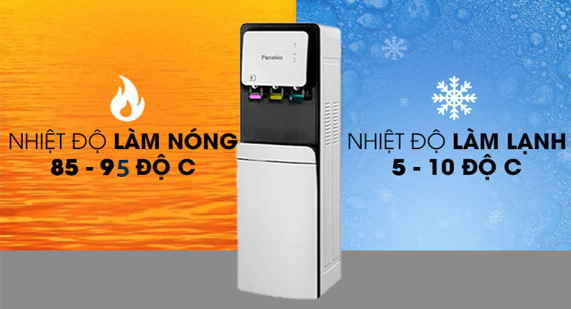 Máy lọc nước nóng lạnh nguội RO Panakio PRO-313LB-09 - Hàng chính hãng