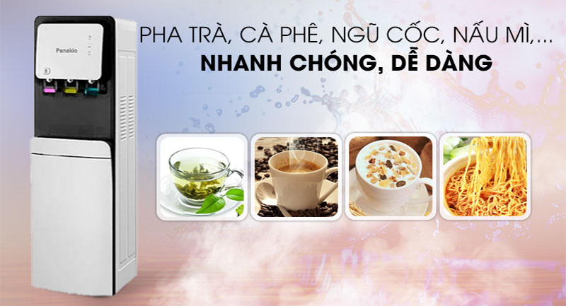 Công dụng của Máy lọc nước nóng lạnh nguội RO Panakio PRO-313LB-10HD