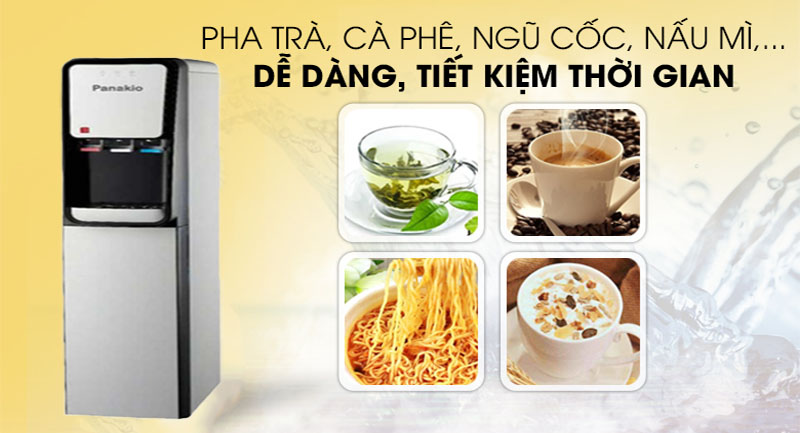 Máy lọc nước nóng lạnh nguội RO Panakio PRO-98LB-08 - Hàng chính hãng