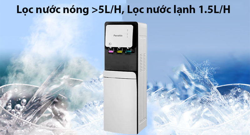 Máy lọc nước nóng lạnh nguội RO Panakio PRO-98LB-09 - Hàng chính hãng