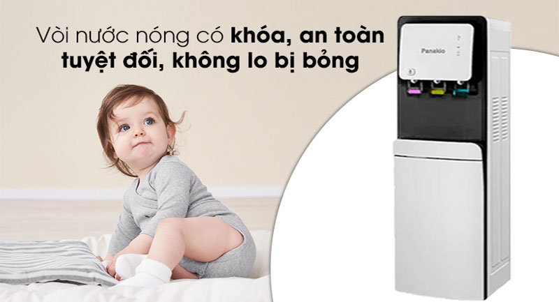 Máy lọc nước nóng lạnh nguội RO Panakio PRO-98LB-10HD - Hàng chính hãng