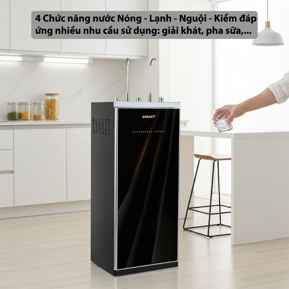 Máy lọc nước nóng lạnh nguội kiềm Sanaky SNK-E3HK005 - Hàng chính hãng