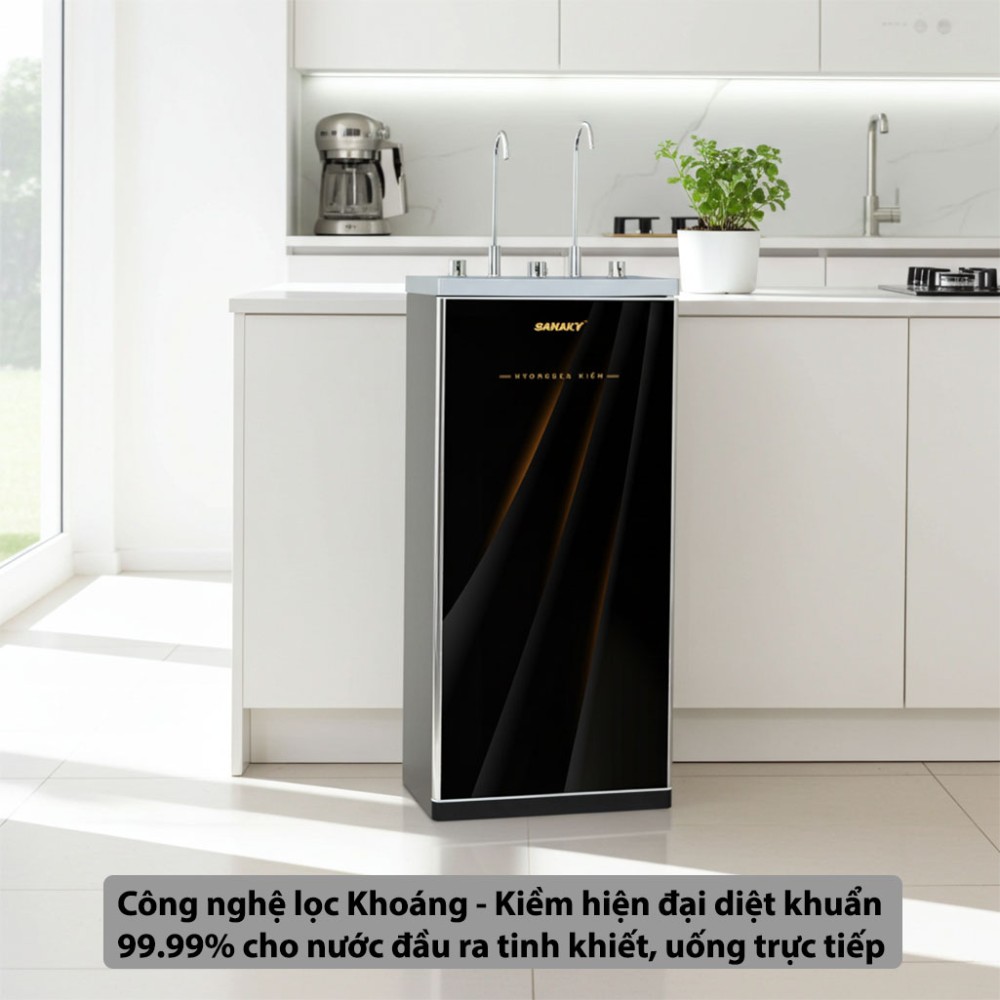 Máy lọc nước nóng lạnh nguội kiềm Sanaky SNK-E3HK005 - Hàng chính hãng