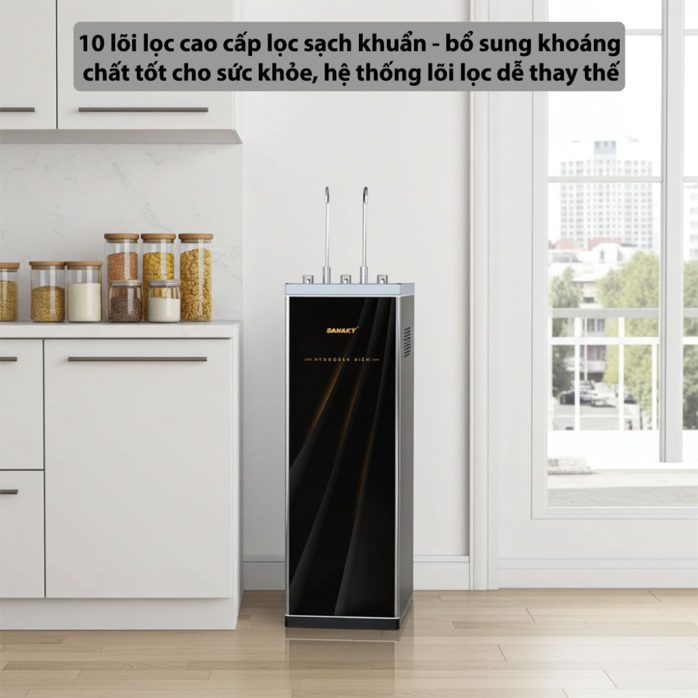 Máy lọc nước nóng lạnh nguội kiềm Sanaky SNK-S3HK001 - Hàng chính hãng