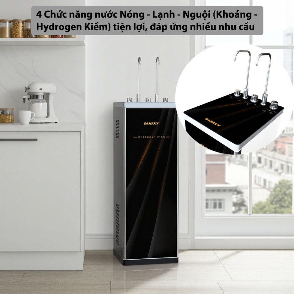Máy lọc nước nóng lạnh nguội kiềm Sanaky SNK-S3HK001 - Hàng chính hãng