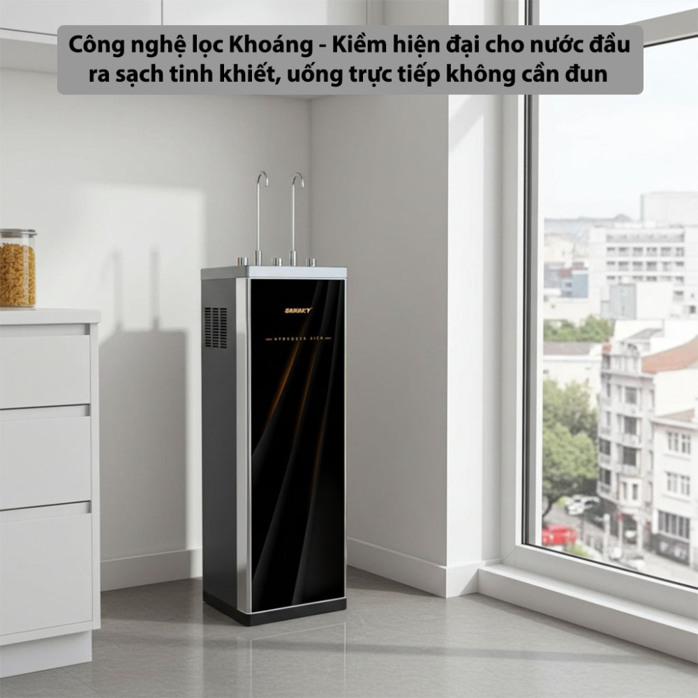 Máy lọc nước nóng lạnh nguội kiềm Sanaky SNK-S3HK001 - Hàng chính hãng