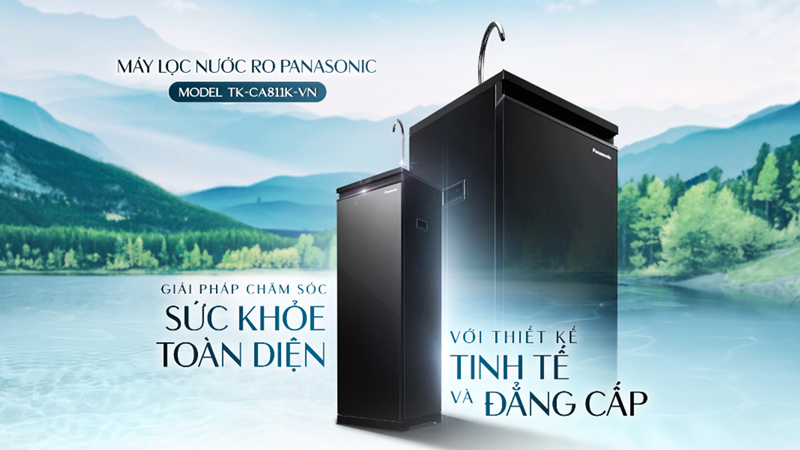 Máy lọc nước RO Panasonic TK-CA811K-VN - Hàng chính hãng