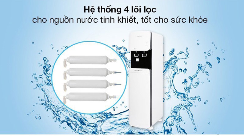 Máy lọc nước nóng lạnh RO Cuckoo CP-FRP601SW - Hàng chính hãng
