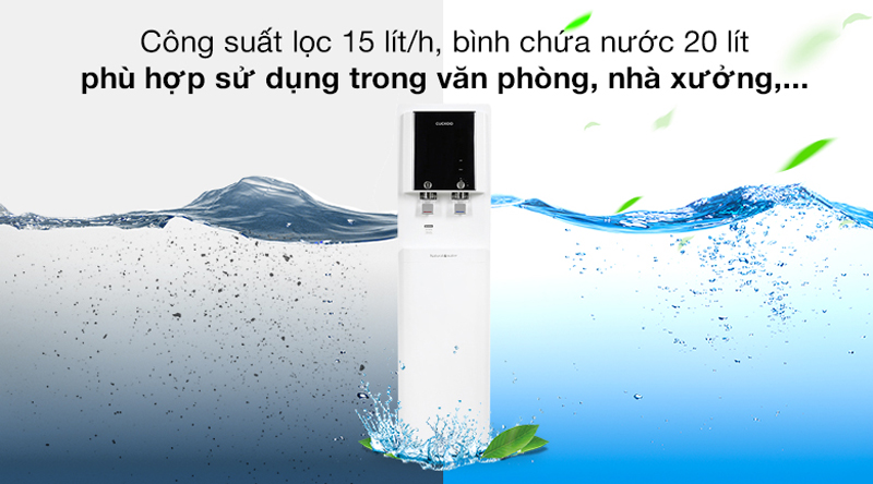 Máy lọc nước nóng lạnh RO Cuckoo CP-QRP2001SW - Hàng chính hãng