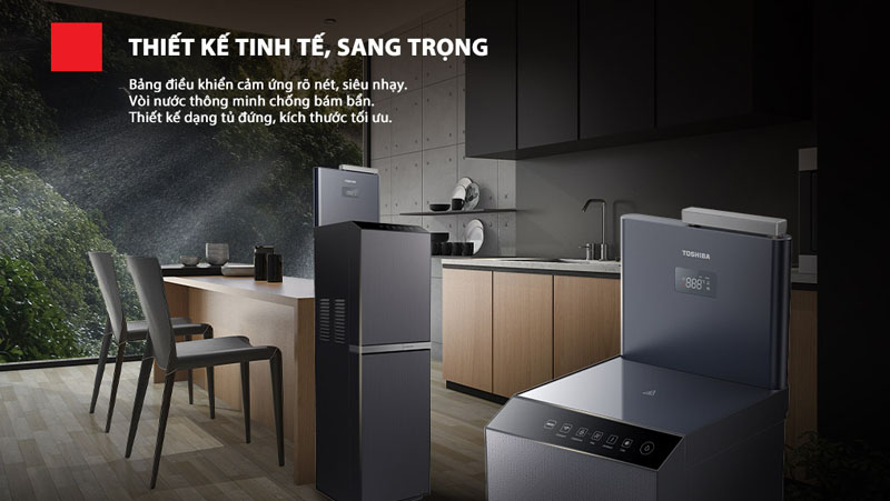 Máy lọc nước RO nóng nguội lạnh Toshiba TWP-W2399SVN(M) - Hàng chính hãng