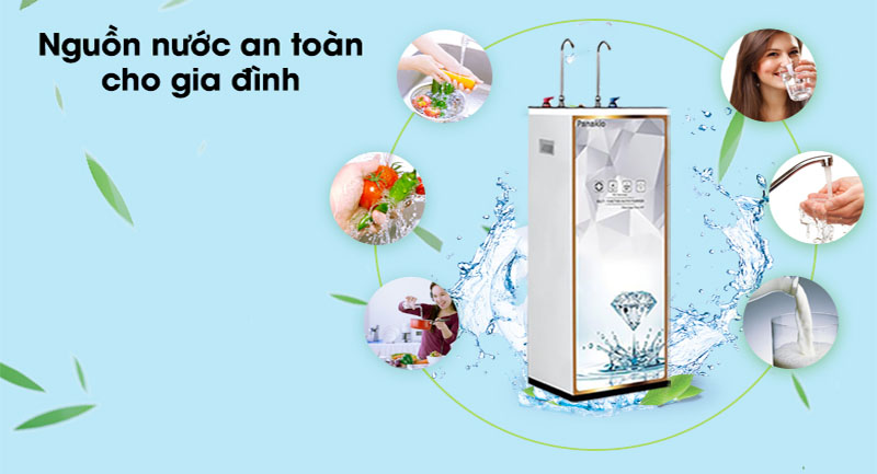 Máy lọc nước nóng nguội RO Panakio PRO-NN-09 - Hàng chính hãng