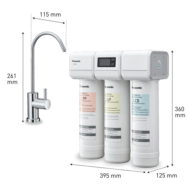 Máy lọc nước Panasonic TK-CB430-ZEX - Hàng chính hãng