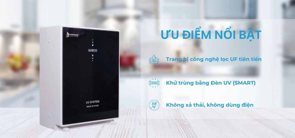 Máy lọc nước PenHome PHK-LP-UV9 - Hàng chính hãng