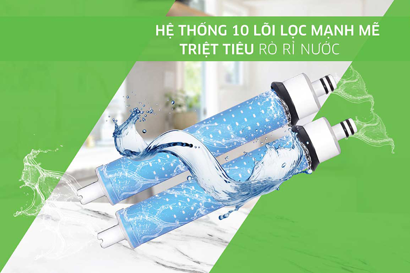 Máy lọc nước RO Hydrogen Kangaroo KG100HC2 - Hàng chính hãng