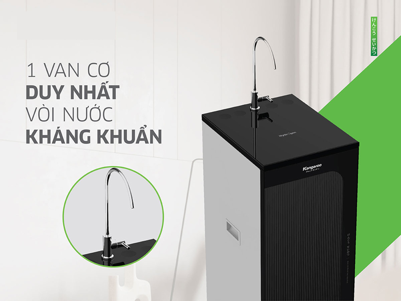 Máy lọc nước RO Hydrogen Kangaroo KG100HC2 - Hàng chính hãng