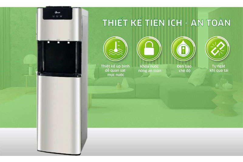 Máy lọc nước RO nóng lạnh FujiE WPD5400C - Hàng chính hãng