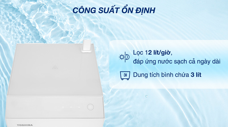 Máy lọc nước RO Toshiba TWP-N2396SVN(W) - Hàng chính hãng