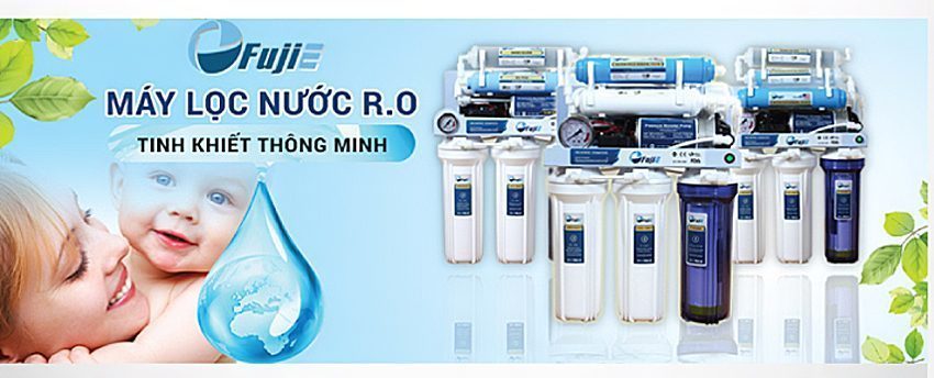 Máy lọc nước Fujie RO-06 có 6 lõi lọc 