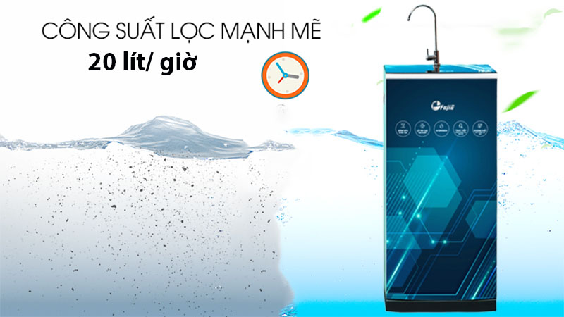 Máy lọc nước tinh khiết FujiE RO-09G/B - Hàng chính hãng