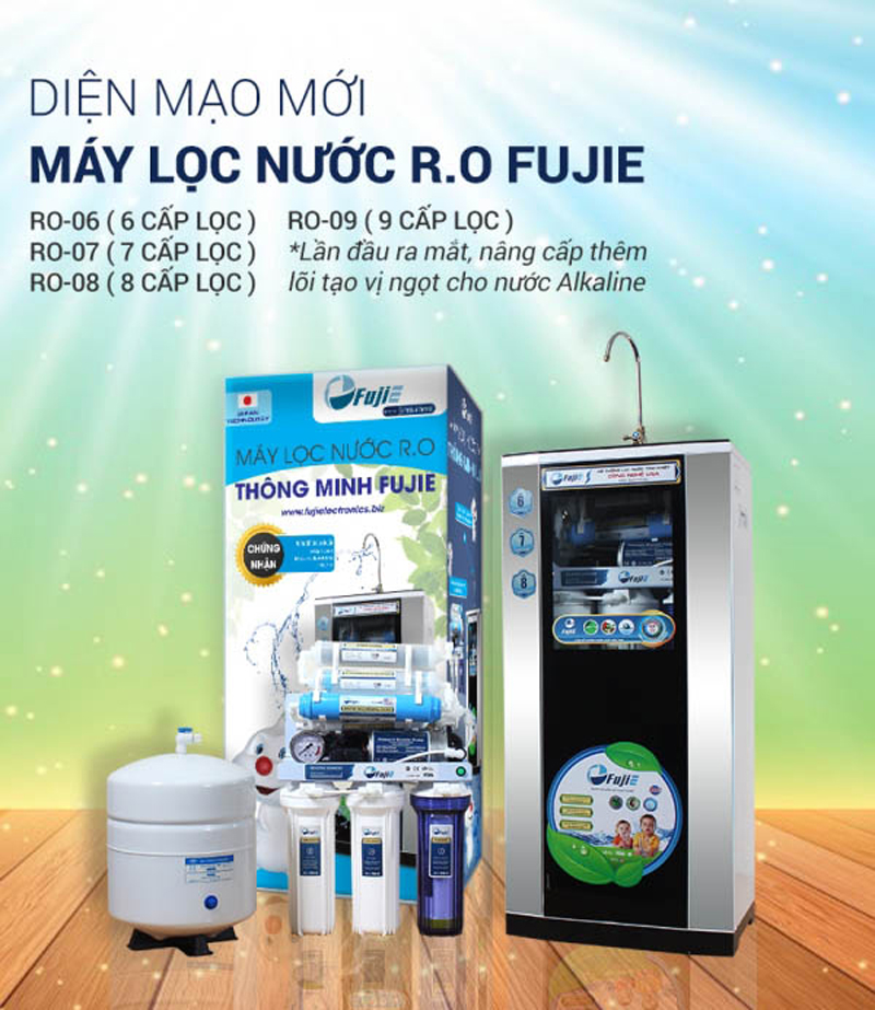 Máy lọc nước tinh khiết RO Fujie RO-09 CAB - Hàng chính hãng