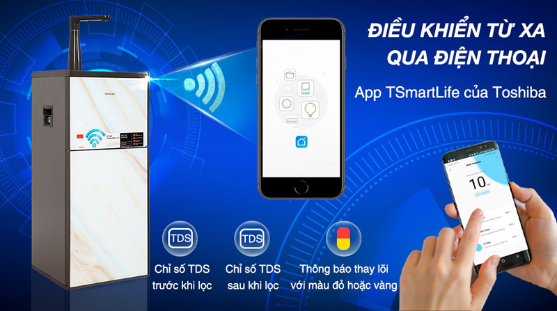 Điều khiển máy từ xa qua điện thoại bằng App TSmartLife