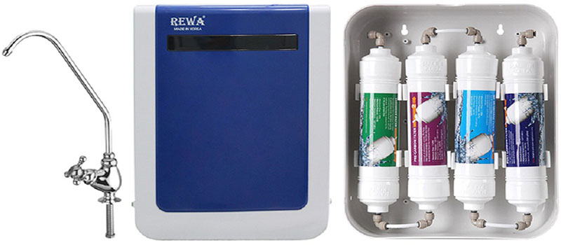 Máy lọc nước treo tường Rewa RW-NA-401N - Hàng chính hãng
