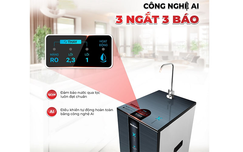 Máy lọc nước từ trường Makano X-Guard MKW-36011M - Hàng chính hãng