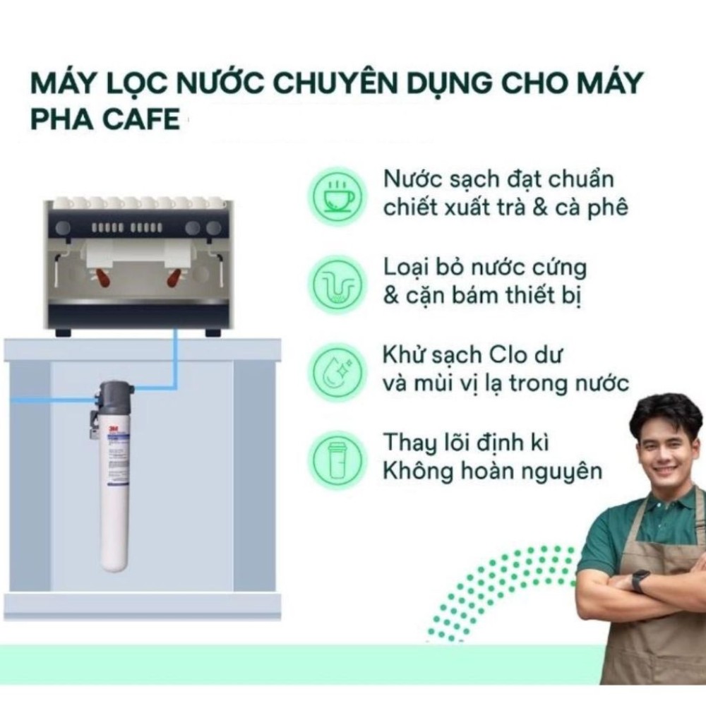Máy lọc nước và làm mềm nước 3M SGP165BN-T - Hàng chính hãng