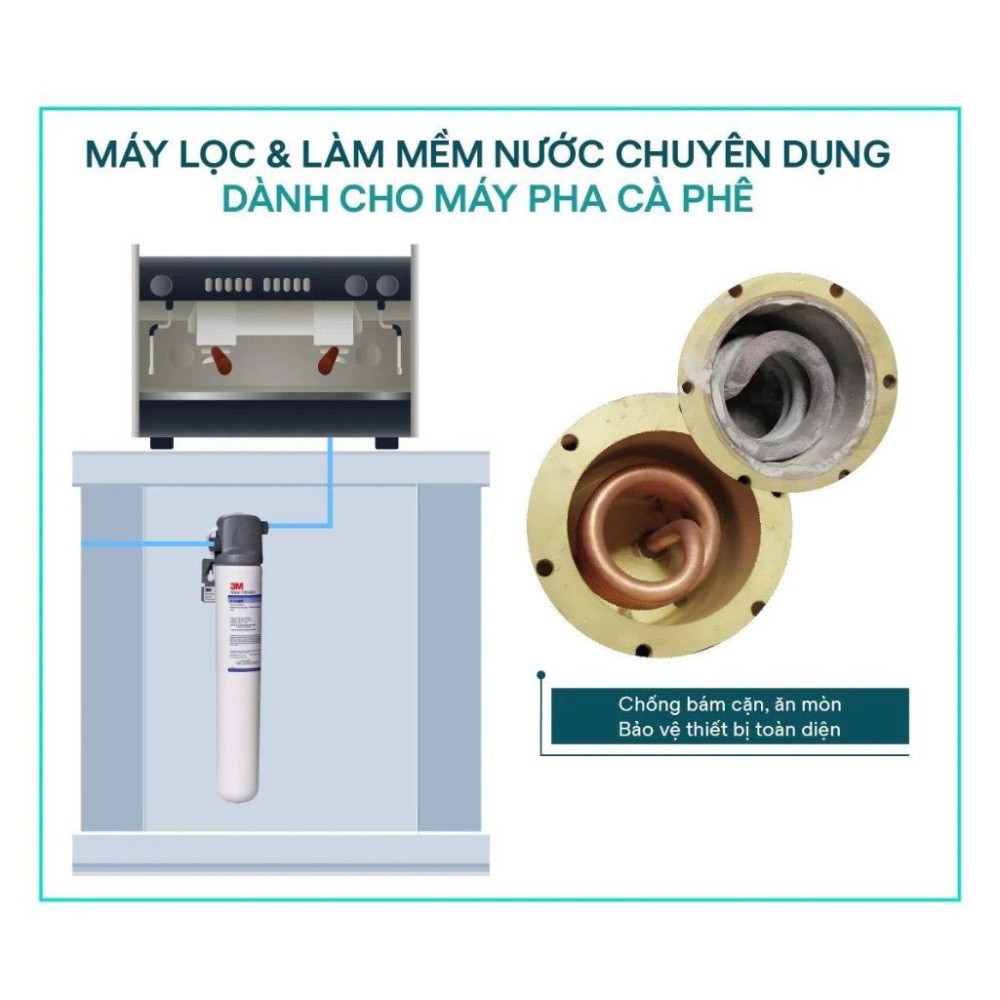 Máy lọc nước và làm mềm nước 3M SGP165BN-T - Hàng chính hãng