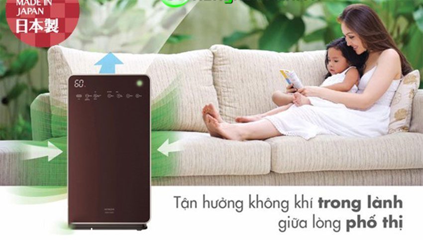 Máy lọc và tạo ẩm không khí Hitachi EP-L110E - Hàng chính hãng