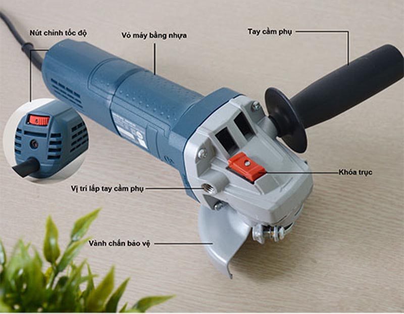 Máy mài góc Bosch GWS 900-100S - Hàng chính hãng