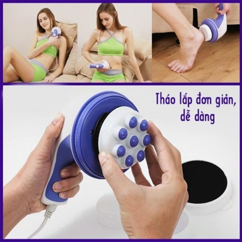Máy massage bụng cầm tay Relax & Spin Tone A781 - Hàng chính hãng
