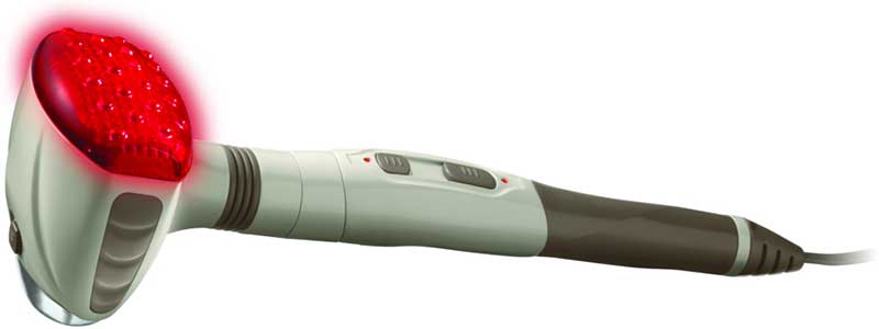 Máy massage cầm tay 2 đầu kèm nhiệt Homedics HHP-230-BL