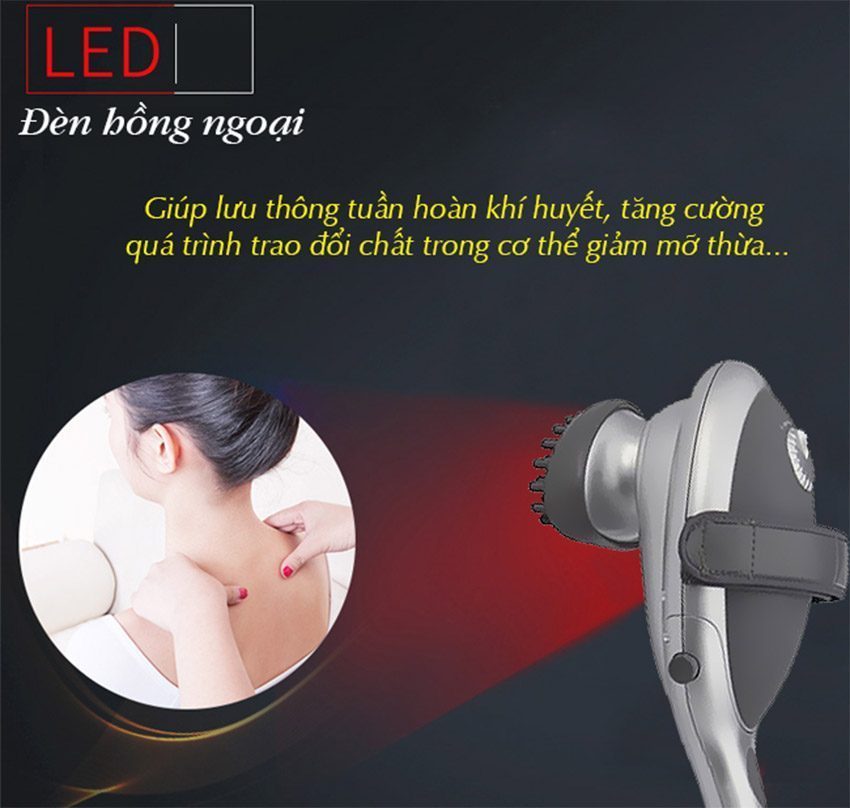 Máy massage cầm tay Lanaform Multi LA110203 - Hàng chính hãng