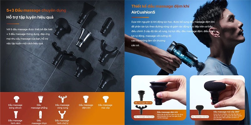 Máy massage cầm tay Philips PPM5201G