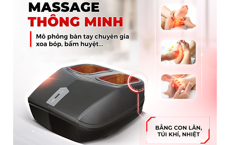 Máy massage chân Đại Việt DVMC-00003 - Hàng chính hãng