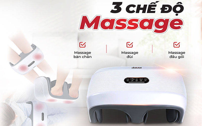 Máy massage chân Đại Việt DVMC-00005 - Hàng chính hãng