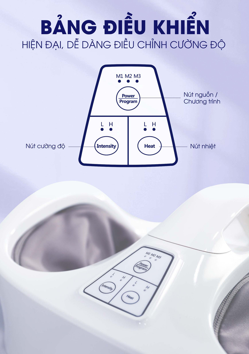 Máy massage chân Buheung MK-417 - Hàng chính hãng