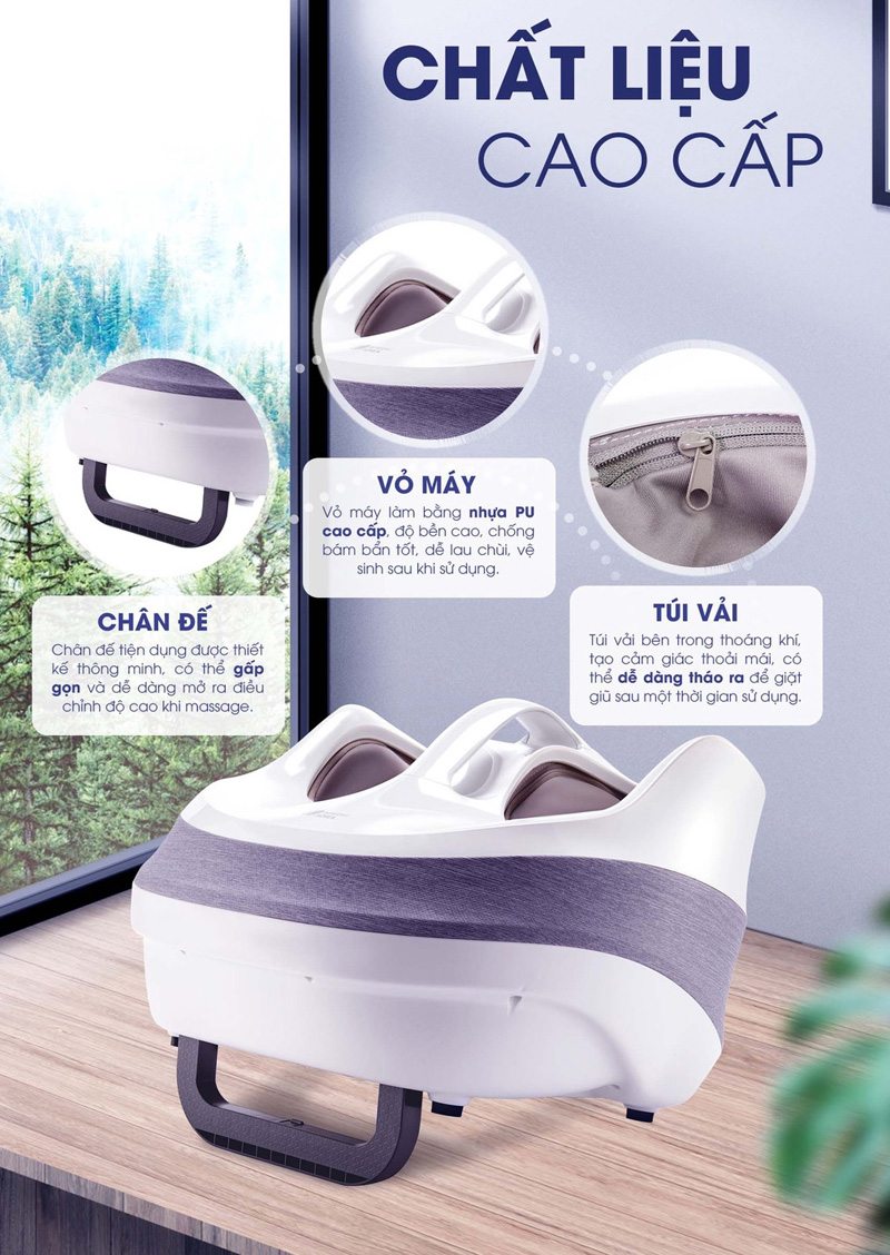 Máy massage chân Buheung MK-417 - Hàng chính hãng